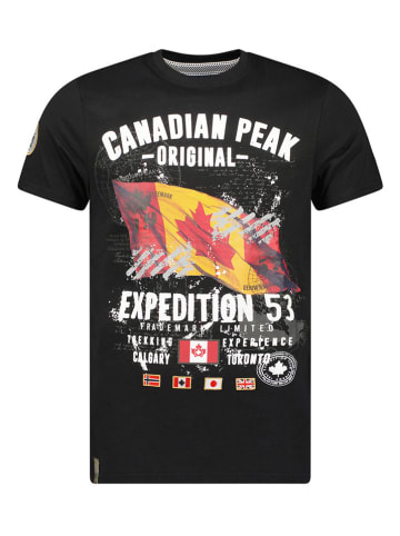 Canadian Peak Shirt "Jitcheneak" in Schwarz