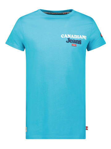 Canadian Peak Koszulka "Jouppeak" w kolorze turkusowym