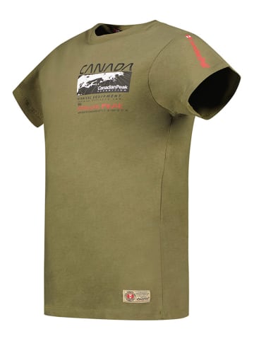 Canadian Peak Koszulka "Jholmeak" w kolorze khaki