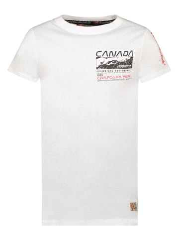 Canadian Peak Koszulka "Jholmeak" w kolorze białym