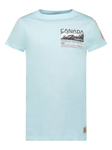 Canadian Peak Koszulka "Jholmeak" w kolorze błękitnym