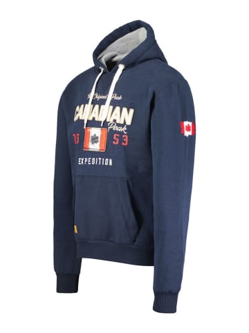 Canadian Peak Hoodie "Guitreak" in Dunkelblau