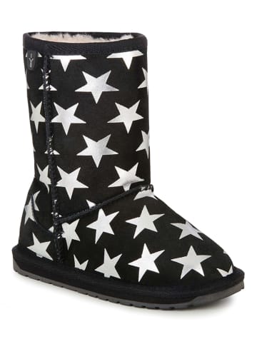 EMU Leren winterboots "Starry Night" zwart