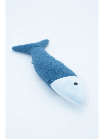 Crochetts Dekoracje ścienne (2 szt.) "Fish" w kolorze niebieskim