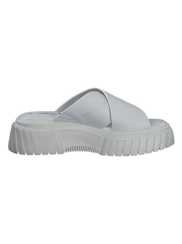 S. Oliver Sleehakslippers wit