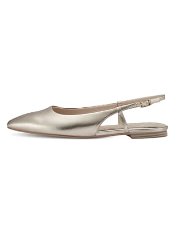 Tamaris Slingballerinas goudkleurig