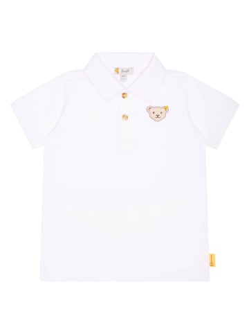 Steiff Koszulka polo w kolorze białym