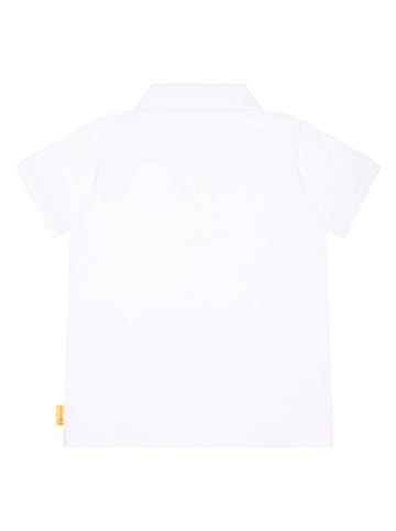 Steiff Koszulka polo w kolorze białym