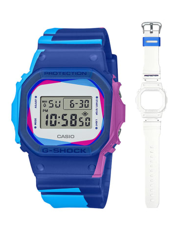 Casio Zegarek kwarcowy "G-Shock" w kolorze niebieskim