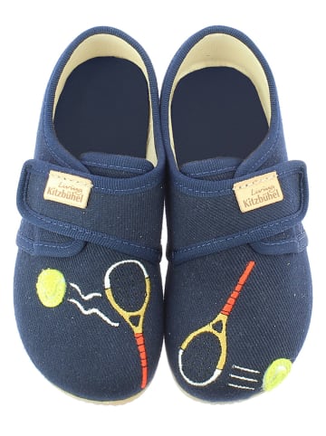 Living Kitzbühel Pantoffels "Tennis" donkerblauw