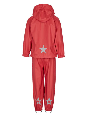 Fred´s World by GREEN COTTON 2-delige regenoutfit rood