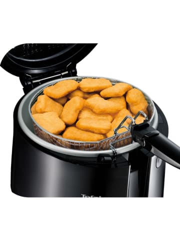 Tefal Fritteuse "Maxi Fry" in Schwarz
