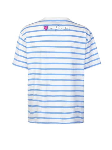 LIEBLINGSSTÜCK Shirt "Corinne" lichtblauw/wit