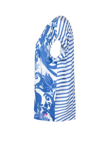 LIEBLINGSSTÜCK Bluzka "Cataluna" w kolorze biało-niebieskim