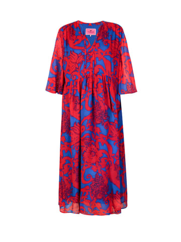 LIEBLINGSSTÜCK Kleid "Elza" in Blau/ Rot