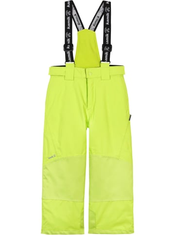 Kamik Spodnie narciarskie "Harper" w kolorze zielonym