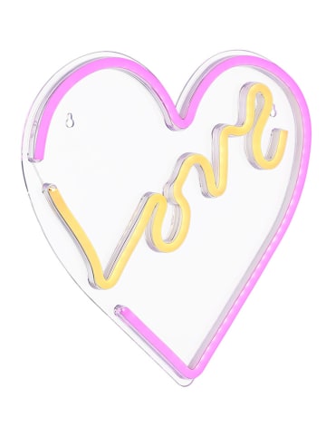 Globo lighting LED-Dekoleuchte in Lila - (L)35 x (B)35 cm