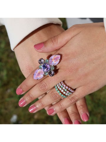 Otazu Vergold. Ring mit Swarovski Kristallen