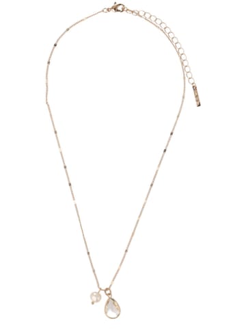 ivy Vergold. Halskette mit Swarovski Kristall - (L)44 cm