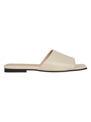 Marc O'Polo Shoes Leren slippers beige