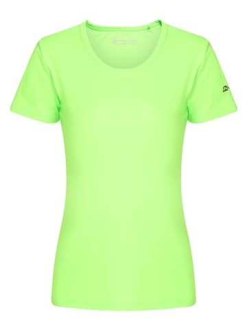 Alpine Pro Koszulka funkcyjna "Beheja" w kolorze jaskrawozielonym