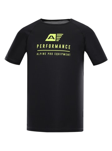 Alpine Pro Koszulka funkcyjna "Panther" w kolorze czarnym