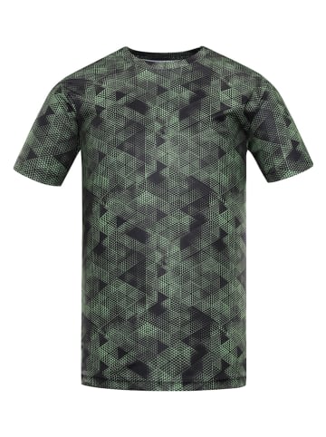 Alpine Pro Functioneel shirt "Quatr" groen/zwart