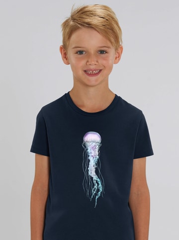 WOOOP Shirt "Space Jelly" donkerblauw