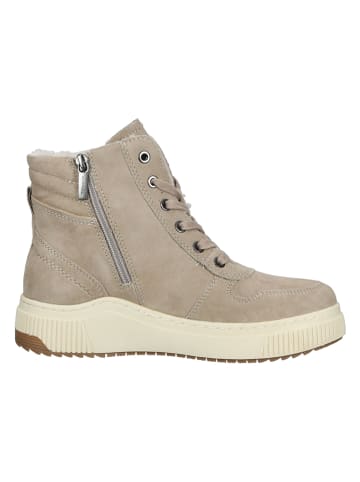 Tamaris Leder-Boots in Beige