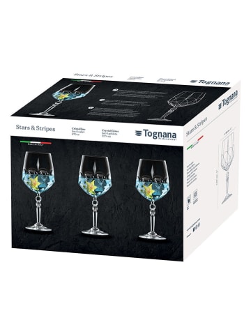 Tognana 6er-Set: Weingläser in Transparent - 700 ml