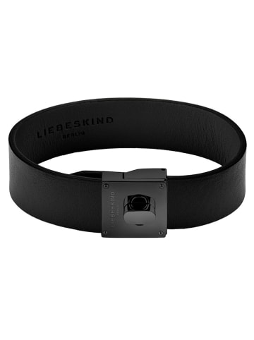 Liebeskind Leren armband zwart