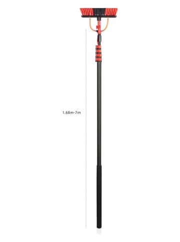 Lifa Living Teleskop-Reinigungsbürste in Schwarz - (L)7 m