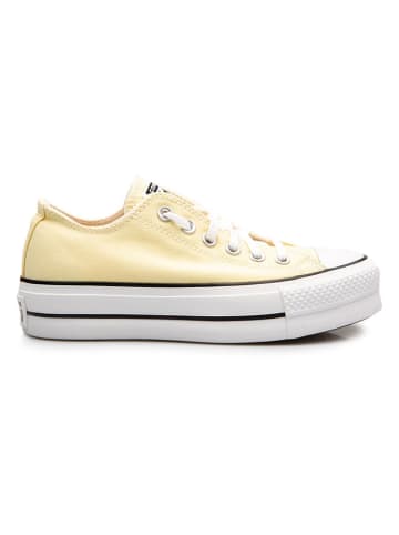 Converse Sneakers "All Star Lift" in Gelb