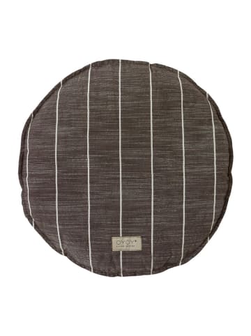 OYOY living design Outdoor-Kissen "Kyoto" in Braun - Ø 40 cm