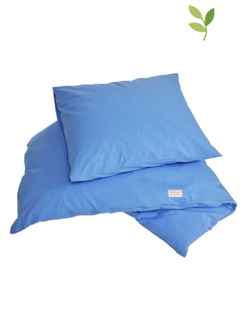OYOY mini Babybeddengoedset "Nuku" blauw