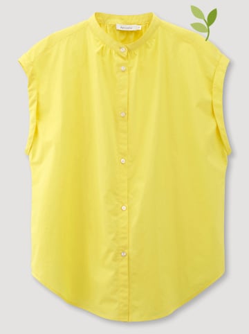 Hessnatur Bluzka w kolorze żółtym