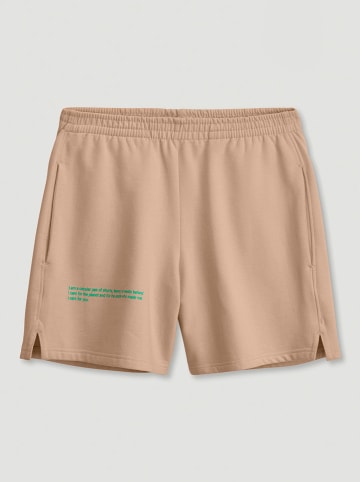 Hessnatur Sweatshorts in Beige