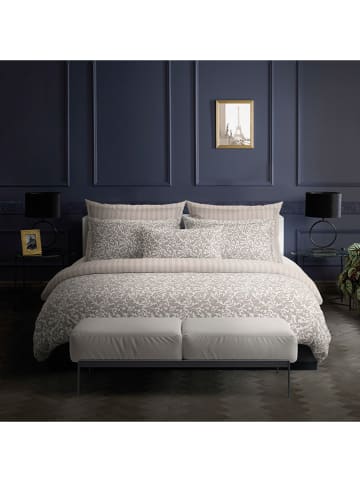 maison héritage PARIS Satin-Bettwäsche-Set "Esprit Damas" in Taupe