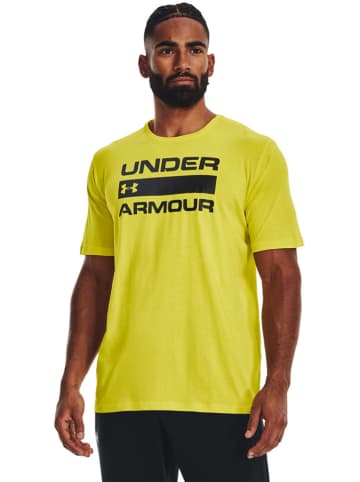 Under Armour Shirt "Team Issue" geel