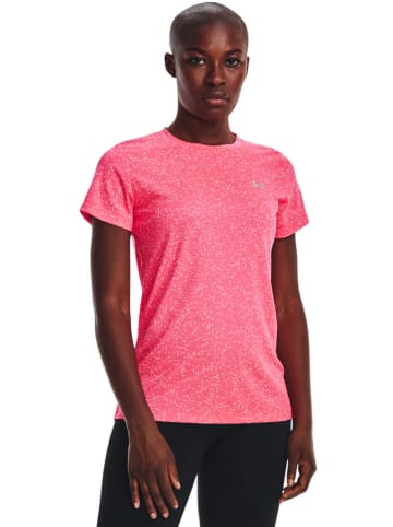 Under Armour Koszulka sportowa "Tech Nova" w kolorze różowym