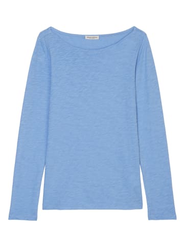 Marc O'Polo Longsleeve lichtblauw