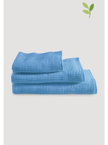 Hessnatur Ręcznik w kolorze niebieskim dla gości