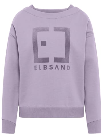 ELBSAND Sweatshirt "Finnia" lila