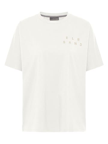 ELBSAND Koszulka "Laskje" w kolorze białym