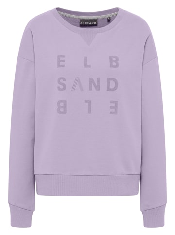 ELBSAND Sweatshirt "Ylena" lila