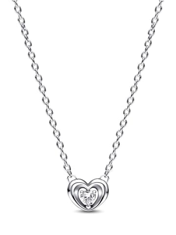 Pandora Srebrny naszyjnik z elementem ozdobnym