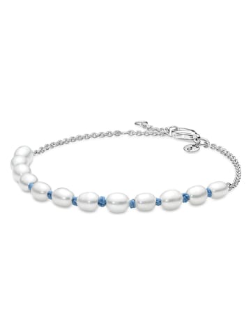 Pandora Silber-Armkette mit Perlen