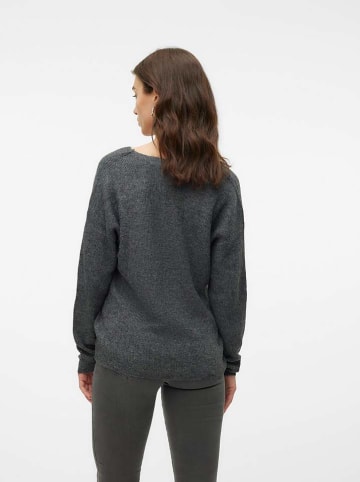 Vero Moda Sweter w kolorze antracytowym