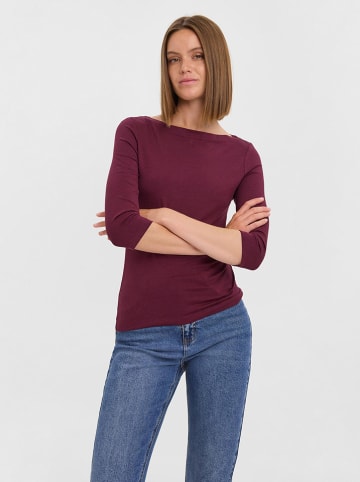 Vero Moda Longsleeve "Panda" pruimkleurig