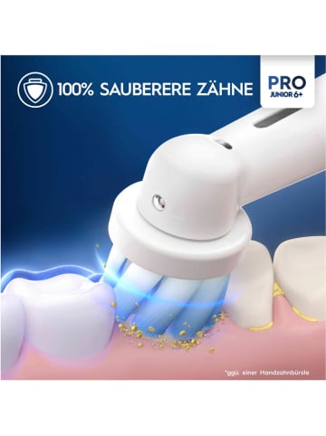 Oral-B Elektr. Zahnbürste "Junior Pro Frozen" in Weiß